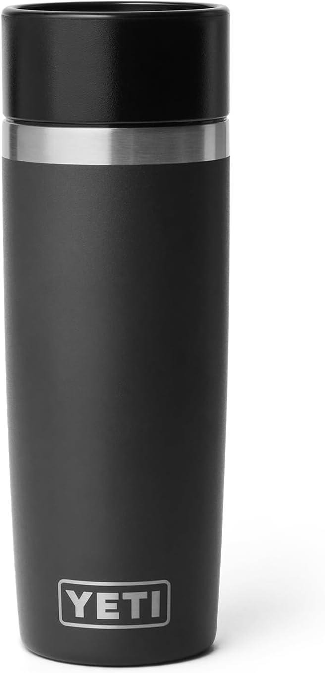 imageYETI Rambler 16 oz Travel Bottle Stainless Steel Vacuum Insulated with Leakproof Commuter Cap Blue CamoBlack