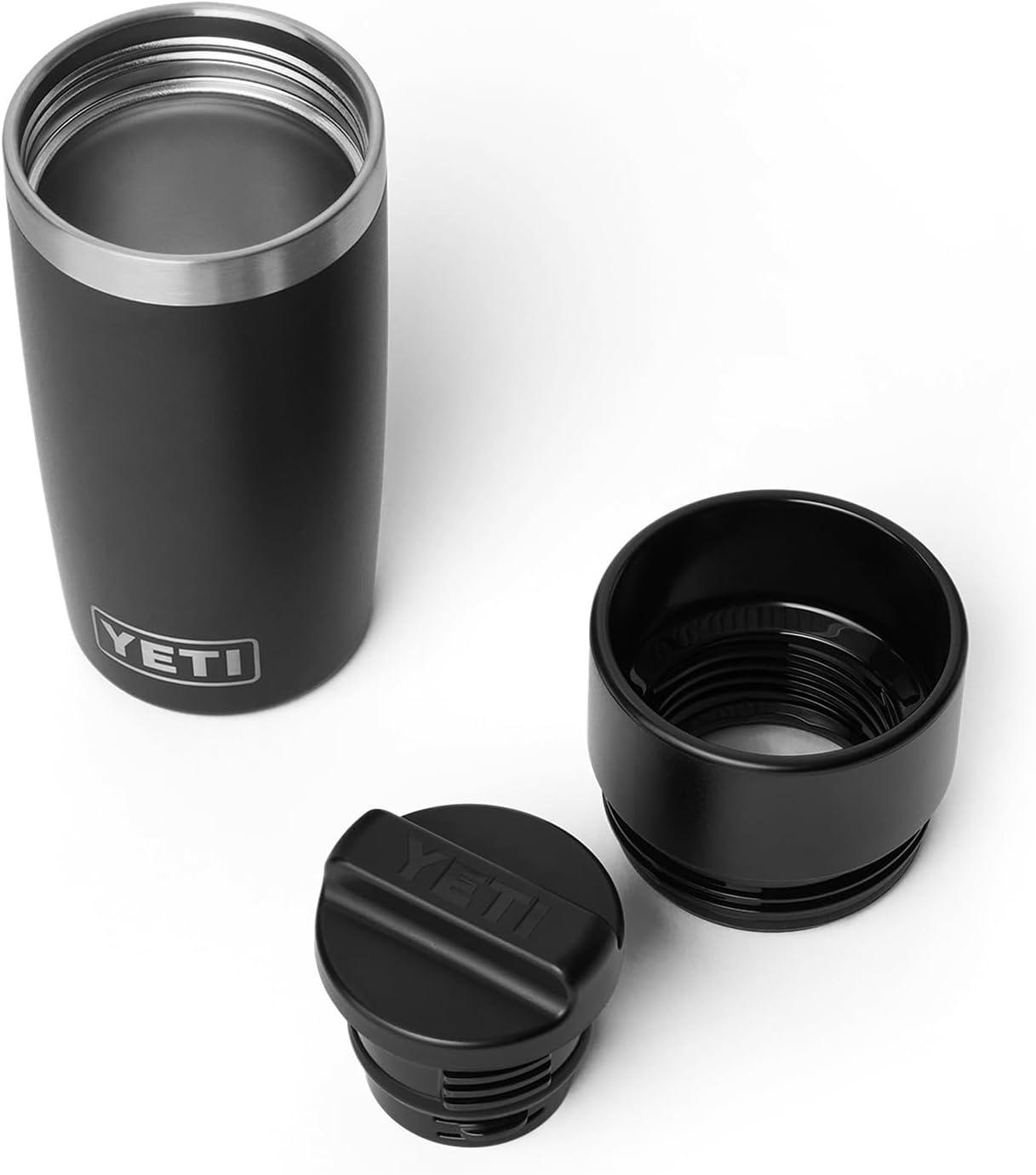 imageYETI Rambler 16 oz Travel Bottle Stainless Steel Vacuum Insulated with Leakproof Commuter Cap Blue CamoBlack