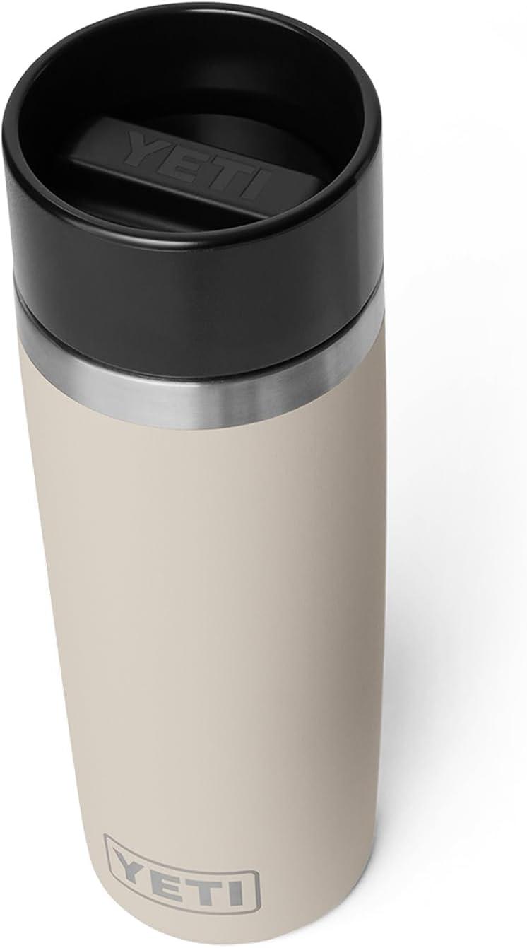 imageYETI Rambler 16 oz Travel Bottle Stainless Steel Vacuum Insulated with Leakproof Commuter Cap Blue CamoCape Taupe