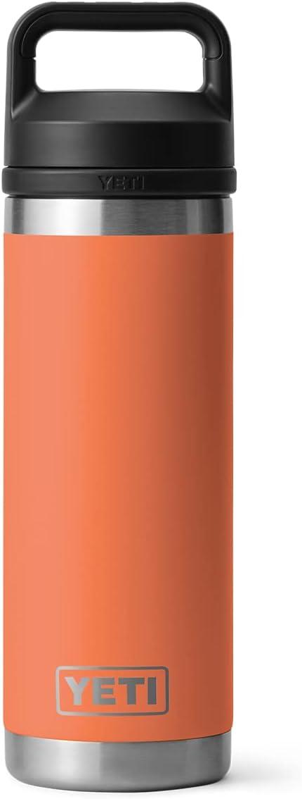 imageYETI Rambler 18 oz Bottle Vacuum Insulated Leakproof Stainless Steel with Chug Cap Blue CamoHigh Desert Clay