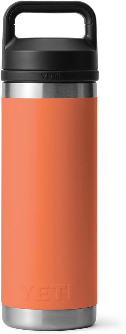 imageYETI Rambler 18 oz Bottle Vacuum Insulated Leakproof Stainless Steel with Chug Cap Blue CamoHigh Desert Clay