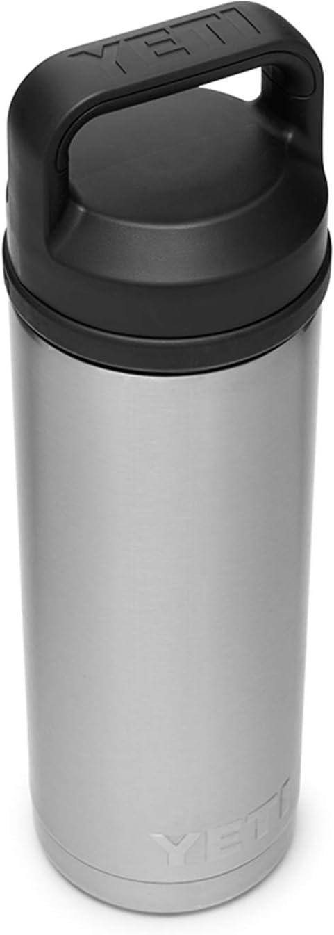 imageYETI Rambler 18 oz Bottle Vacuum Insulated Leakproof Stainless Steel with Chug Cap Blue CamoStainless