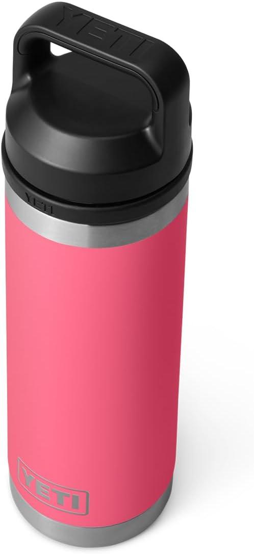 imageYETI Rambler 18 oz Bottle Vacuum Insulated Leakproof Stainless Steel with Chug Cap Blue CamoTropical Pink