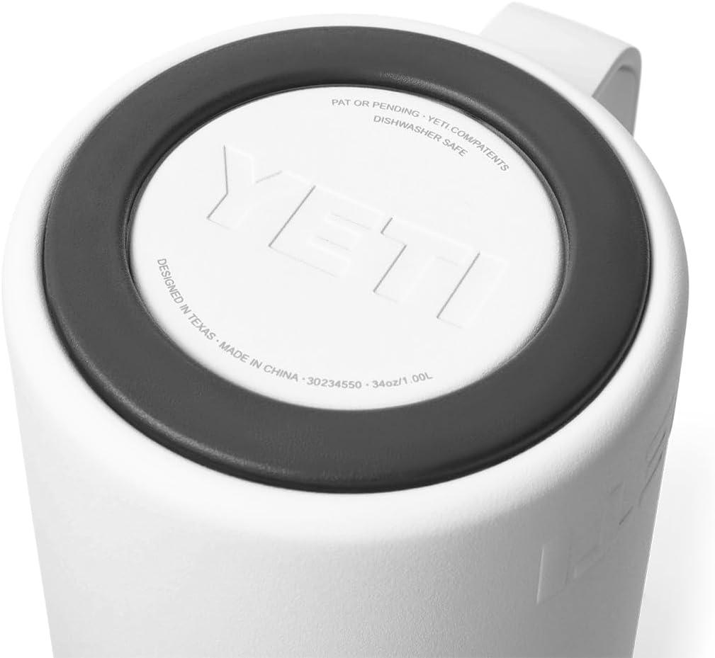 imageYETI Rambler 18 oz Bottle Vacuum Insulated Leakproof Stainless Steel with Chug Cap Blue CamoWhite