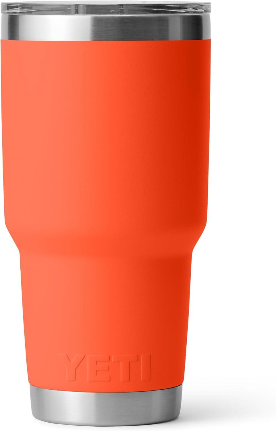 imageYETI Rambler 30 oz Tumbler Stainless Steel Vacuum Insulated with MagSlider Lid Blue CamoPapaya