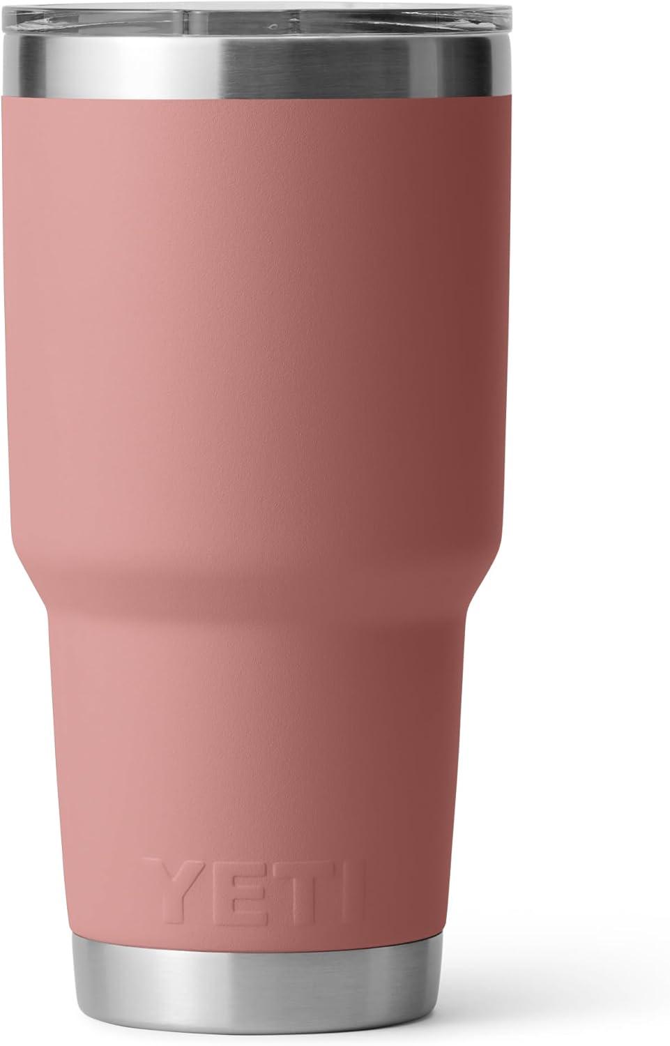 imageYETI Rambler 30 oz Tumbler Stainless Steel Vacuum Insulated with MagSlider Lid Blue CamoPink