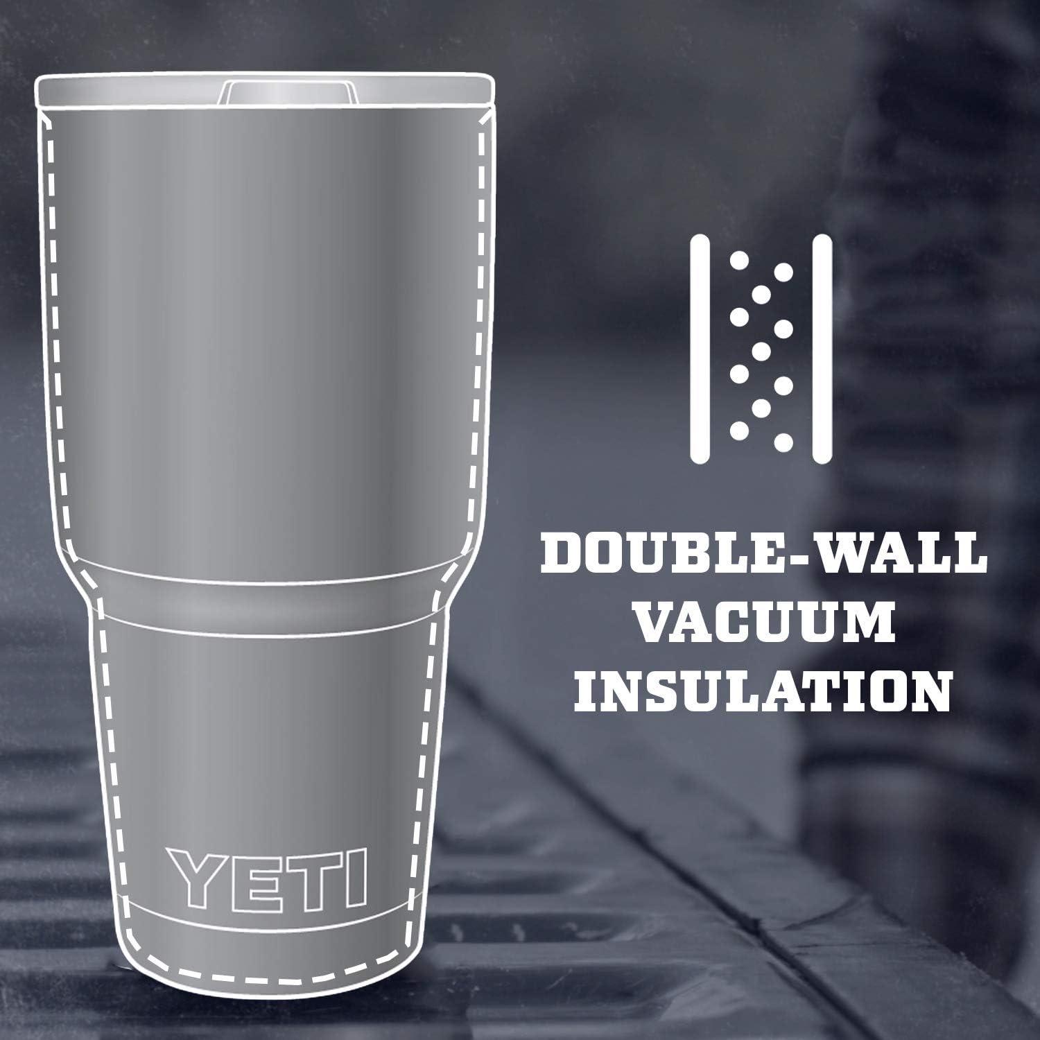 imageYETI Rambler 30 oz Tumbler Stainless Steel Vacuum Insulated with MagSlider Lid Blue CamoStainless