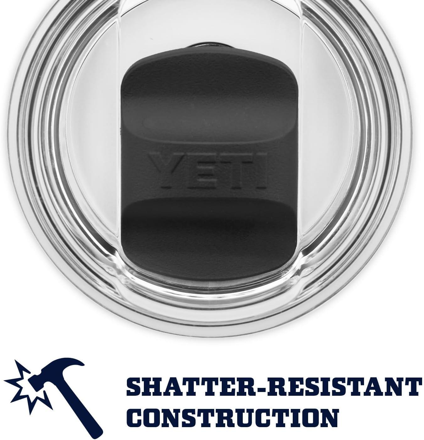 imageYETI Rambler 8 oz Stackable Cup Stainless Steel Vacuum Insulated Espresso Cup with MagSlider LidBlack