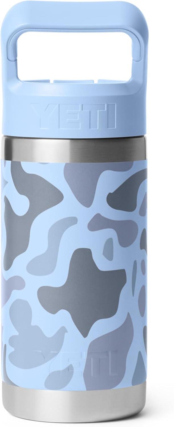 imageYETI Rambler Jr 12 oz Kids Bottle with Straw CapBlue Camo