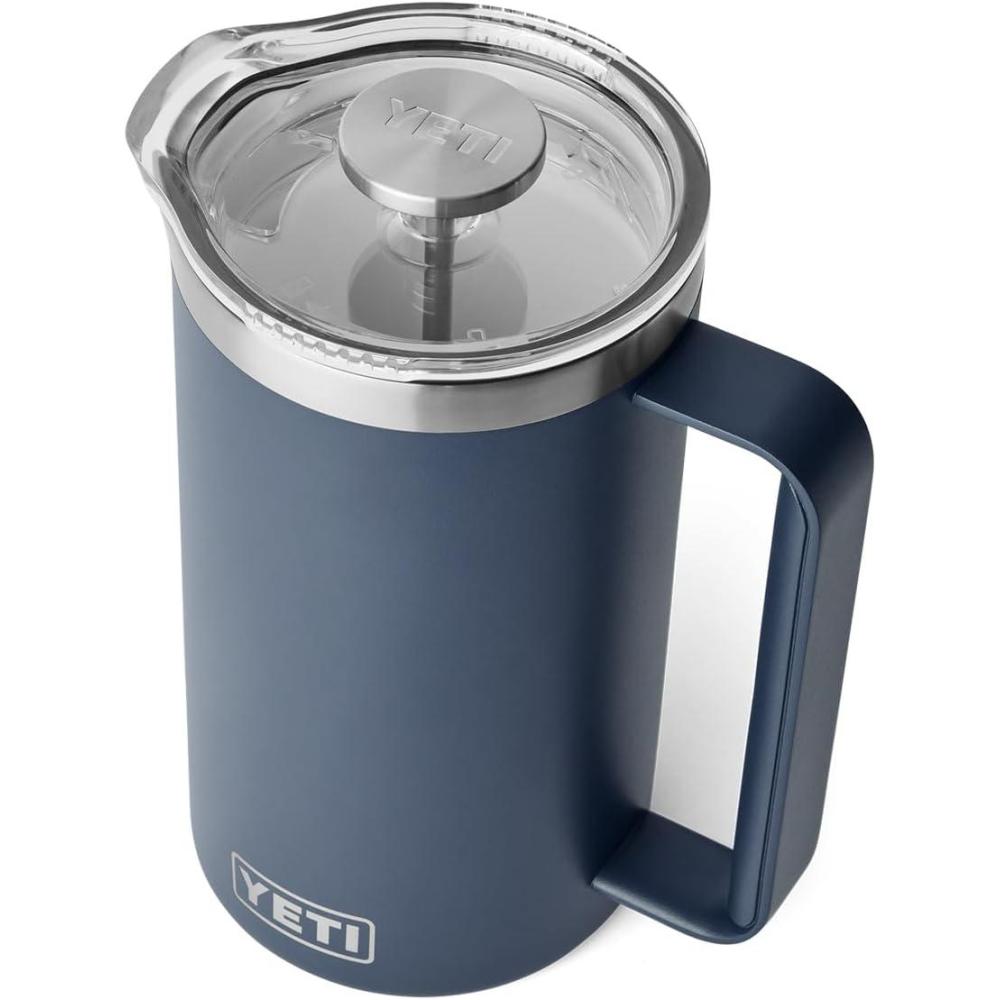 imageYETI Rambler 18 oz Bottle Vacuum Insulated Leakproof Stainless Steel with Chug Cap Blue CamoNavy