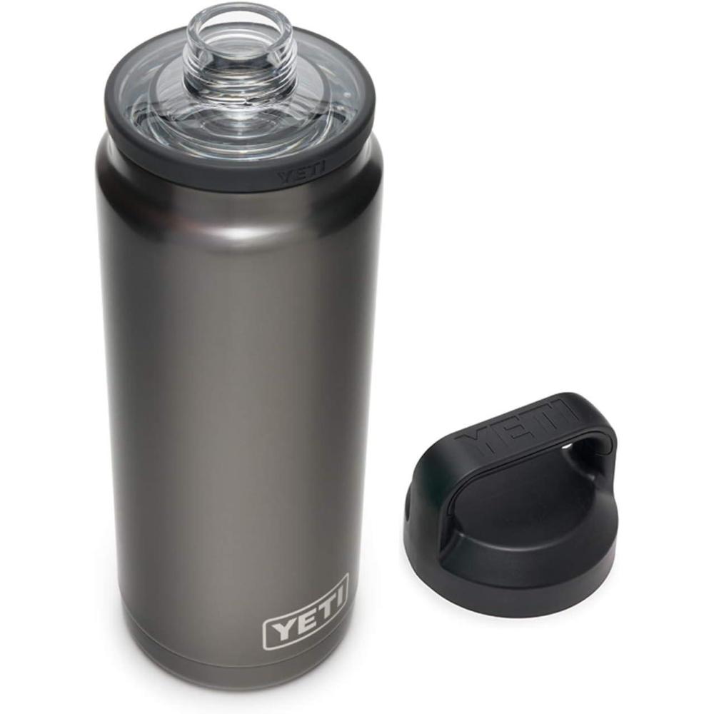 imageYETI Rambler 26 oz Bottle Vacuum Insulated Leakproof Stainless Steel with Chug CapGraphite
