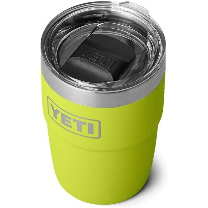 imageYETI Rambler 8 oz Stackable Cup Stainless Steel Vacuum Insulated Espresso Cup with MagSlider LidChartreuse