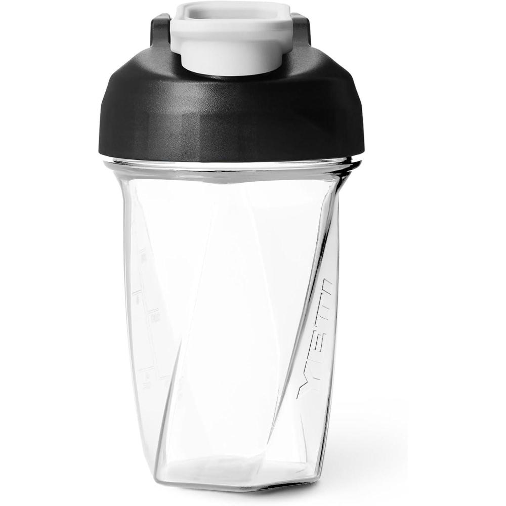imageYETI Yonder Helimix Vortex Blender Shaker Bottle Holds up to 20oz  No Blending Ball or Whisk  USA Made  Portable Pre Workout Whey Protein Drink Shaker Cup  Dishwasher Safe NavyClear