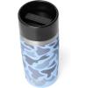 YETI Rambler 16 oz Travel Bottle, Stainless Steel, Vacuum Insulated with Leakproof Commuter Cap, Blue Camo(Blue Camo)
