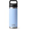 YETI Rambler 18 oz Bottle, Vacuum Insulated, Leakproof, Stainless Steel with Chug Cap, Blue Camo(Big Sky Blue)