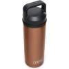 YETI Rambler 18 oz Bottle, Vacuum Insulated, Leakproof, Stainless Steel with Chug Cap, Blue Camo(Copper)