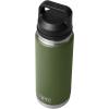 YETI Rambler 26 oz Bottle, Vacuum Insulated, Leakproof, Stainless Steel with Chug Cap(Highlands Olive)