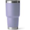 YETI Rambler 30 oz Tumbler, Stainless Steel, Vacuum Insulated with MagSlider Lid, Blue Camo(Cosmic Lilac)