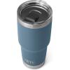 YETI Rambler 30 oz Tumbler, Stainless Steel, Vacuum Insulated with MagSlider Lid, Blue Camo(Nordic Blue)