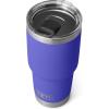 YETI Rambler 30 oz Tumbler, Stainless Steel, Vacuum Insulated with MagSlider Lid, Blue Camo(Ultramarine Violet)