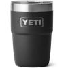 YETI Rambler 8 oz Stackable Cup, Stainless Steel, Vacuum Insulated Espresso Cup with MagSlider Lid(Black)