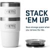 YETI Rambler 8 oz Stackable Cup, Stainless Steel, Vacuum Insulated Espresso Cup with MagSlider Lid(Chartreuse)