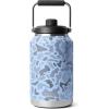 YETI Rambler Gallon Jug 2.0, Vacuum Insulated, Leakproof, Stainless Steel with MagCap, Blue Camo(Blue Camo)