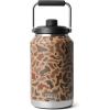 YETI Rambler Gallon Jug 2.0, Vacuum Insulated, Leakproof, Stainless Steel with MagCap, Blue Camo(Wetlands Camo)