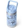YETI Rambler Jr. 12 oz Kids Bottle, with Straw Cap(Blue Camo)