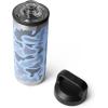 YETI Rambler 18 oz Bottle, Vacuum Insulated, Leakproof, Stainless Steel with Chug Cap, Blue Camo(Blue Camo)