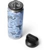 YETI Rambler 26 oz Bottle, Vacuum Insulated, Leakproof, Stainless Steel with Chug Cap(Blue Camo)
