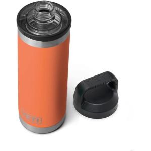 YETI Rambler 18 oz Bottle, Vacuum Insulated, Leakproof, Stainless Steel with Chug Cap, Blue Camo(High Desert Clay)