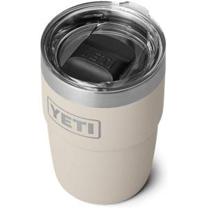 YETI Rambler 8 oz Stackable Cup, Stainless Steel, Vacuum Insulated Espresso Cup with MagSlider Lid(Cape Taupe)