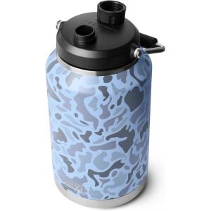 YETI Rambler Gallon Jug 2.0, Vacuum Insulated, Leakproof, Stainless Steel with MagCap, Blue Camo(Blue Camo)