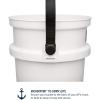 YETI Loadout 5-Gallon Bucket, Impact Resistant Fishing/Utility Bucket(White)