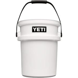 YETI Loadout 5-Gallon Bucket, Impact Resistant Fishing/Utility Bucket(White)
