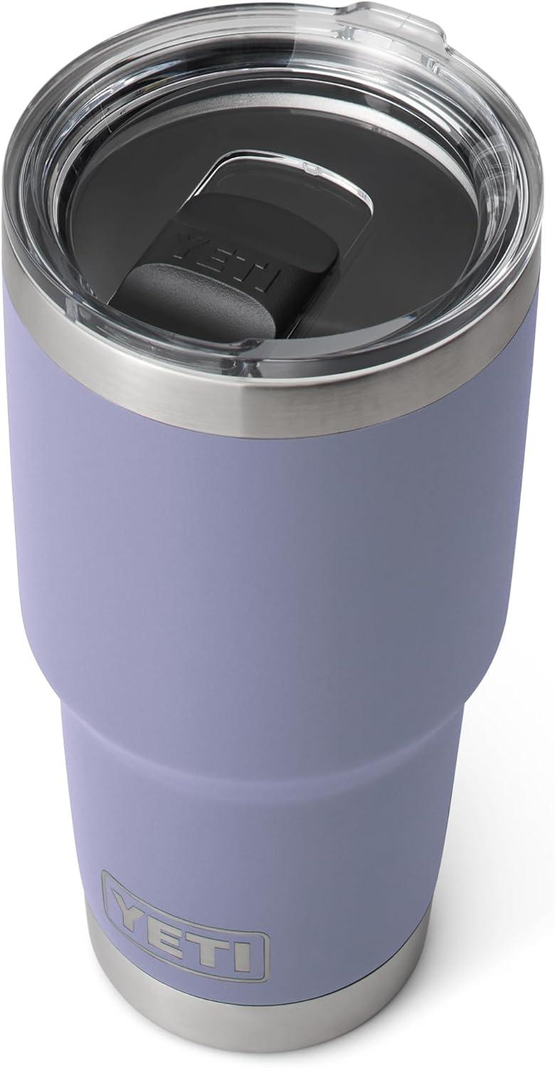 imageYETI Rambler 30 oz Tumbler Stainless Steel Vacuum Insulated with MagSlider Lid Solar FlareCosmic Lilac