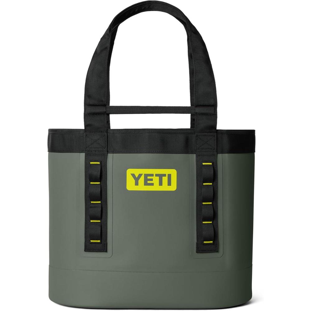 imageYETI Camino 35 Carryall with Internal Dividers AllPurpose Utility Boat and Beach Tote Bag Durable WaterproofCamp GreenFirefly Yellow