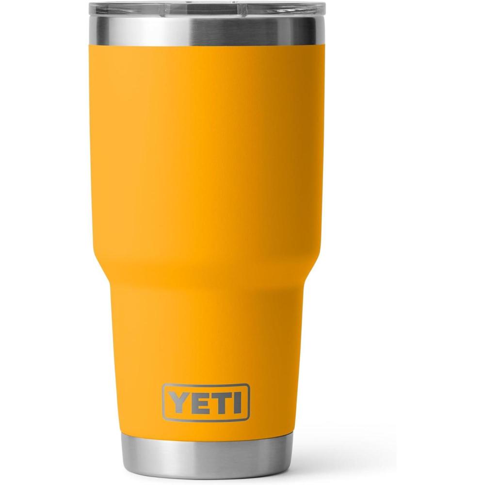 imageYETI Rambler 30 oz Tumbler Stainless Steel Vacuum Insulated with MagSlider Lid Solar FlareBeekeeper