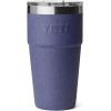 YETI Rambler 20 oz Stackable Tumbler, Stainless Steel, Vacuum Insulated with MagSlider Lid(Moon Dust)