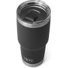 YETI Rambler 30 oz Tumbler, Stainless Steel, Vacuum Insulated with MagSlider Lid, Solar Flare(Black)
