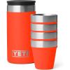 YETI Shot Glasses with Carrying Case, Set of 4(Solar Flare)