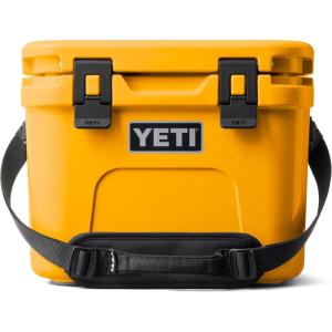 YETI Roadie 15 Hard Cooler with DoubleDuty Shoulder Strap(Alpine Yellow)