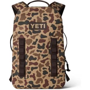YETI Panga 28 Airtight Waterproof Submersible Backpack, Firefly Yellow(Wetlands Camo)