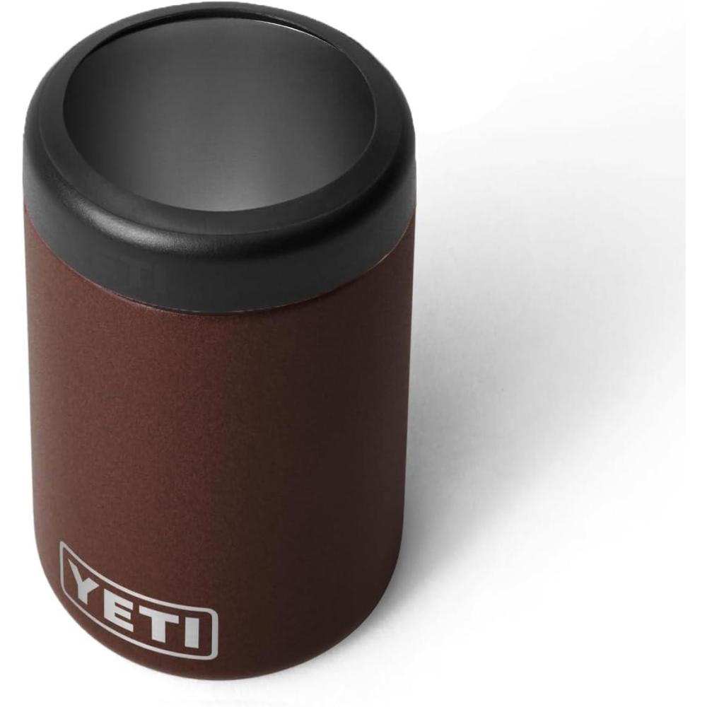 imageYETI Rambler 12 oz Colster Can Insulator for Standard Size Cans Solar FlareWetlands Brown No Can Insert