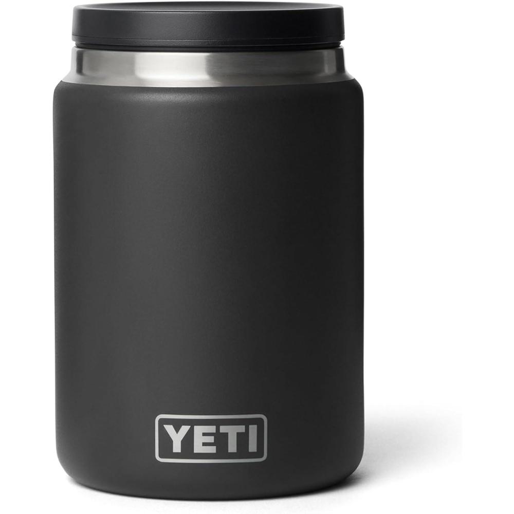 imageYETI Rambler 24 oz Food Jar Vacuum Insulated Stainless Steel With Airtight Lid Black Forest GreenBlack