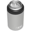 YETI Rambler 12 oz. Colster Can Insulator for Standard Size Cans, Solar Flare(Granite Gray)