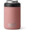 YETI Rambler 12 oz. Colster Can Insulator for Standard Size Cans, Solar Flare(Sandstone Pink)