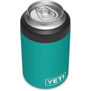 YETI Rambler 12 oz. Colster Can Insulator for Standard Size Cans, Solar Flare(Aquifer Blue)
