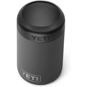 YETI Rambler 12 oz. Colster Can Insulator for Standard Size Cans, Solar Flare(Charcoal (No Can Insert))